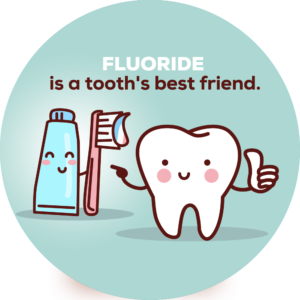 Fluoride tooth paste important for oral health